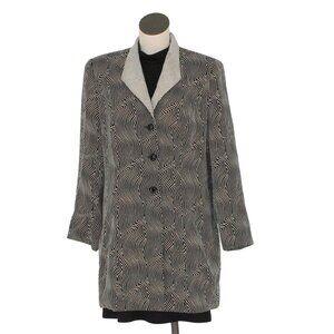 MOSHITA COUTURE BLAZER Style Black Jacket  Women Size 16